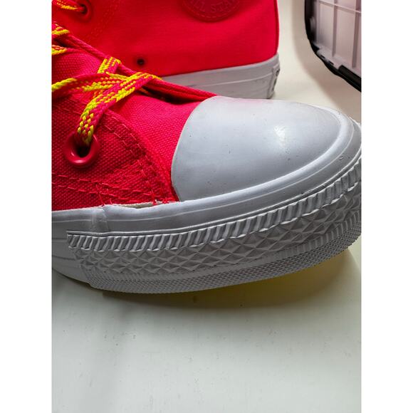 Converse Chuck Taylor All Star Hi Glow Up Pink High Top Sneakers Women’s 8 US - Picture 10 of 14